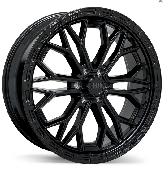 24x9.5 Fast Muramasa Gloss Black