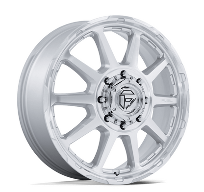 Fuel Circuit Silver Machined Dually Rims – 20", 22", 24"