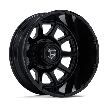 Fuel Circuit Gloss Black Dually Rims – 20", 22", 24"