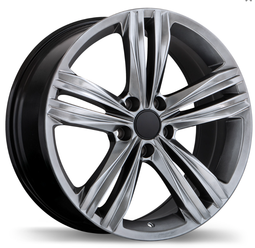 5x112 Replica R205 Dark Hyper Silver 16", 17"
