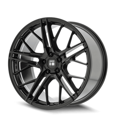 Touren TF07 gloss black rim spoke detail