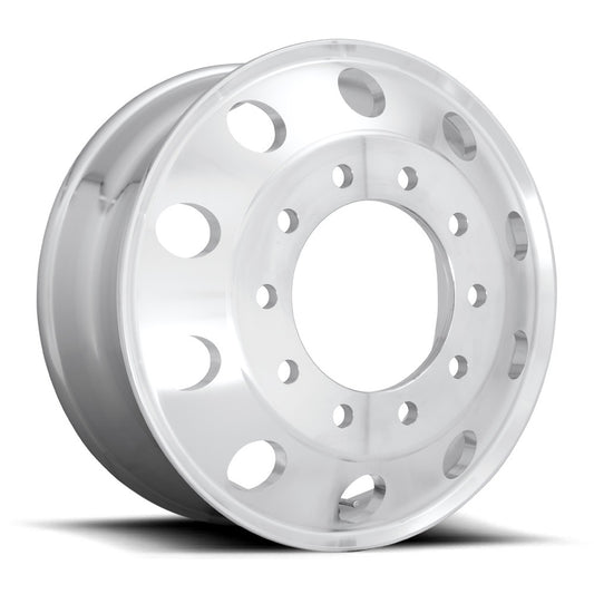 22.5x8.25 Polished Alloy On-Highway 10×285.75 / 11.25