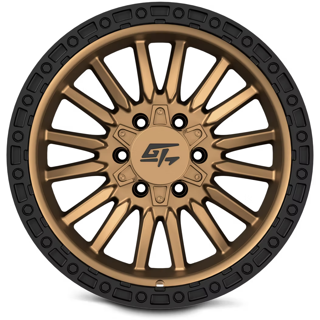 8×165 GT Off-Road Chamber Matte Bronze Rims – 17", 18", 20"
