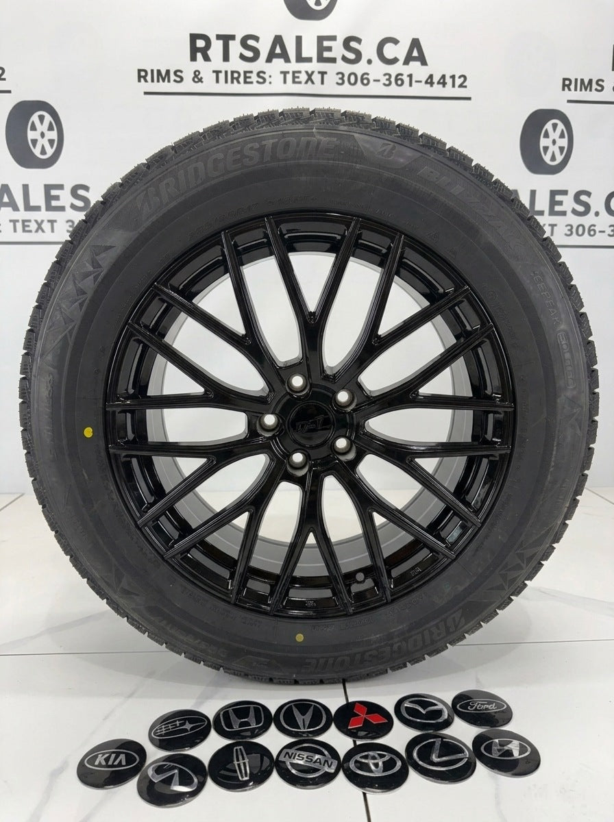 Bridgestone Blizzak Icepeak Winter Tires on 17", 18" or 19" DAI Rims 5x114.3