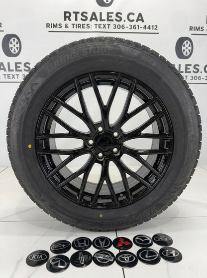 Bridgestone Blizzak Icepeak Winter Tires on 17", 18" or 19" DAI Rims 5x114.3