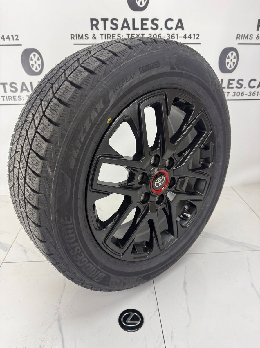Bridgestone Blizzak Icepeak Winter Tires on 17", 18" or 20" TRD Rims 6x139 - R&T Sales