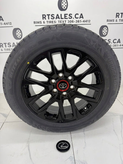 Bridgestone Blizzak Icepeak Winter Tires on 17", 18" or 20" TRD Rims 6x139