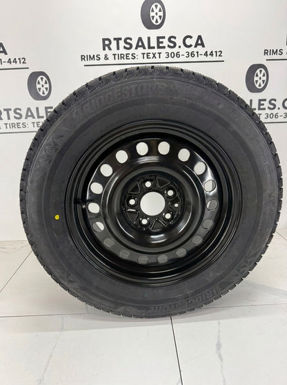 Bridgestone Blizzak Icepeak Winter Tires on 17" or 18" Steel Rims 6x132