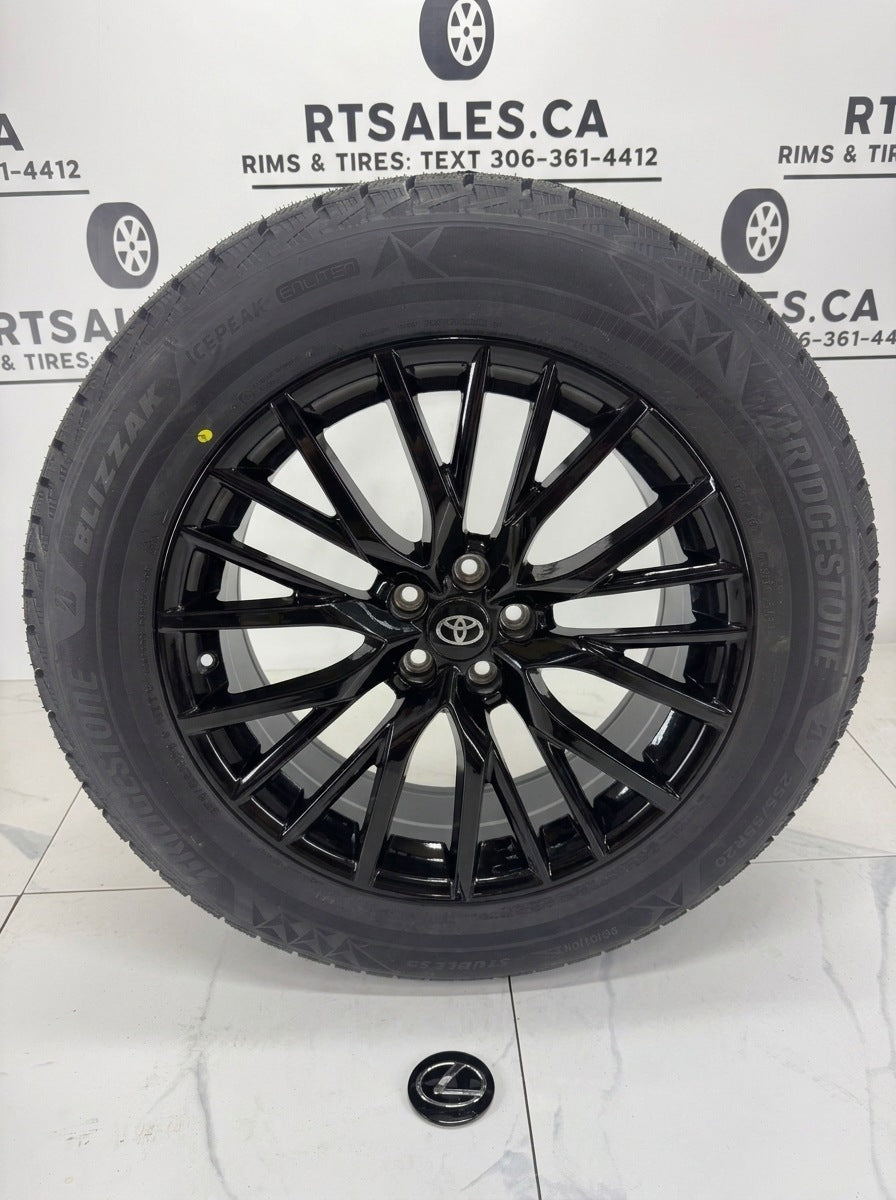 Bridgestone Blizzak Icepeak Winter Tires on 18" or 20" Rims 5x114.3 (Toyota / Lexus)