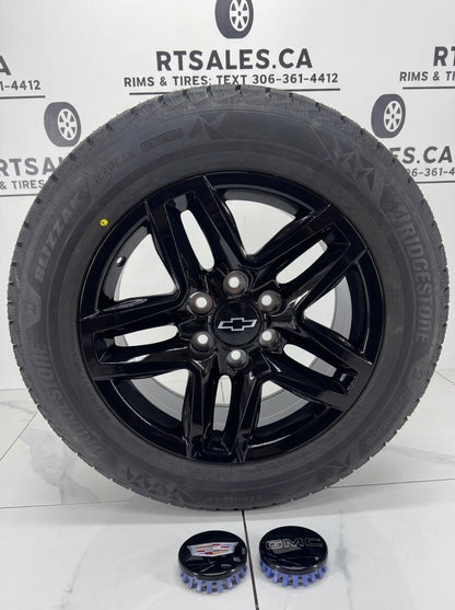 Bridgestone Blizzak Icepeak Winter Tires on 18" Trail Boss Replica Rims 6x139
