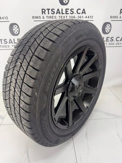 Bridgestone Blizzak Icepeak Winter Tires on 20" Fuel Contra Rims 5x150 / 5x139 - R&T Sales