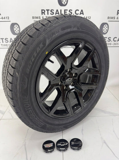 Bridgestone Blizzak Icepeak Winter Tires on 20" or 22" Replica Rims 6x139 - R&T Sales