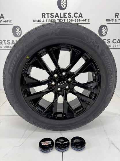 Bridgestone Blizzak Icepeak Winter Tires on 20" or 22" Replica Rims 6x139