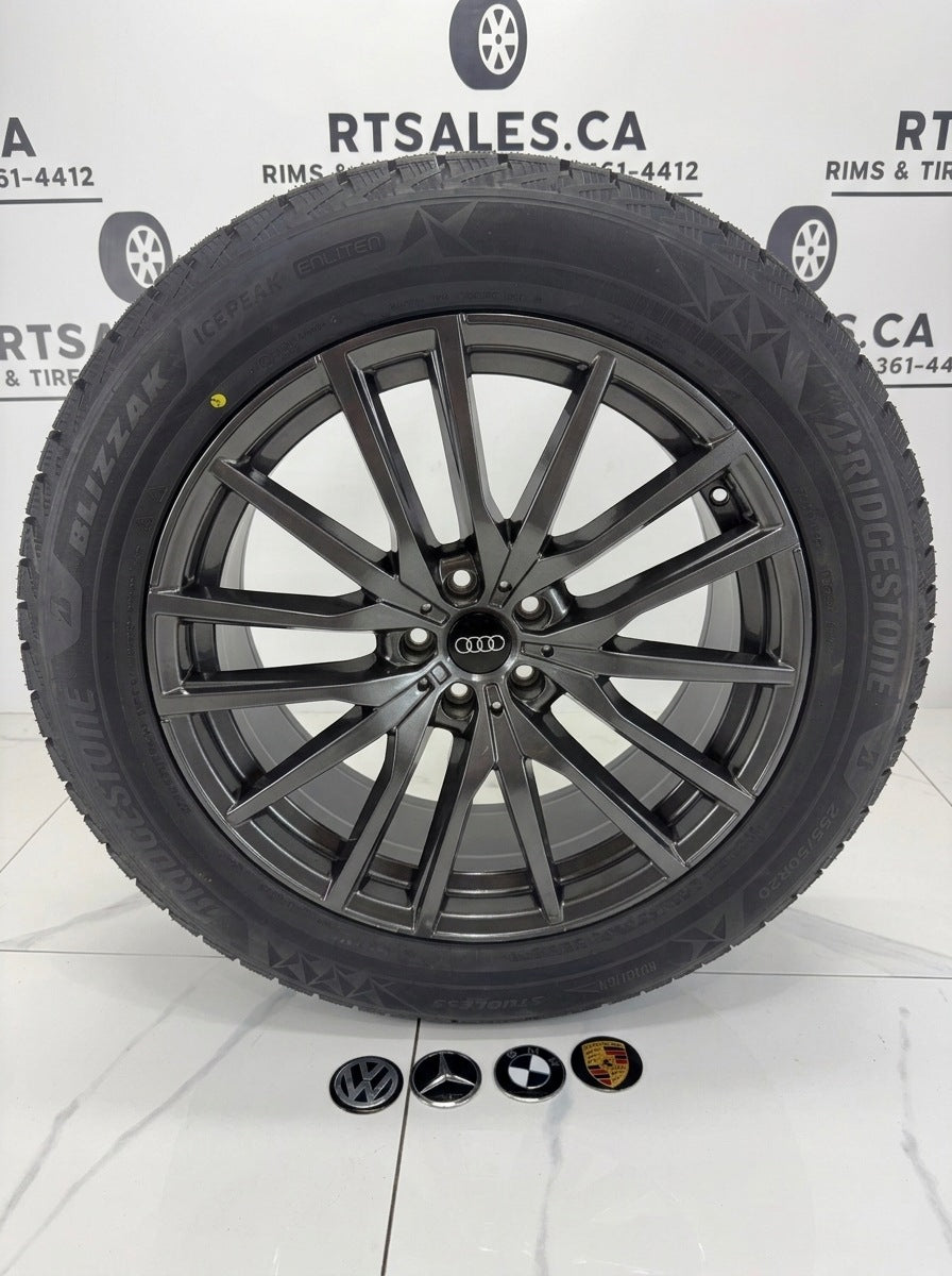 Bridgestone Blizzak Icepeak Winter Tires on 20" Rims 5x112