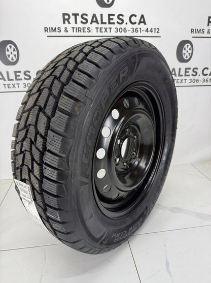 Cooper Endeavor Snow Claw Winter Tires on 18" or 19" Steel Rims 6x120 - R&T Sales