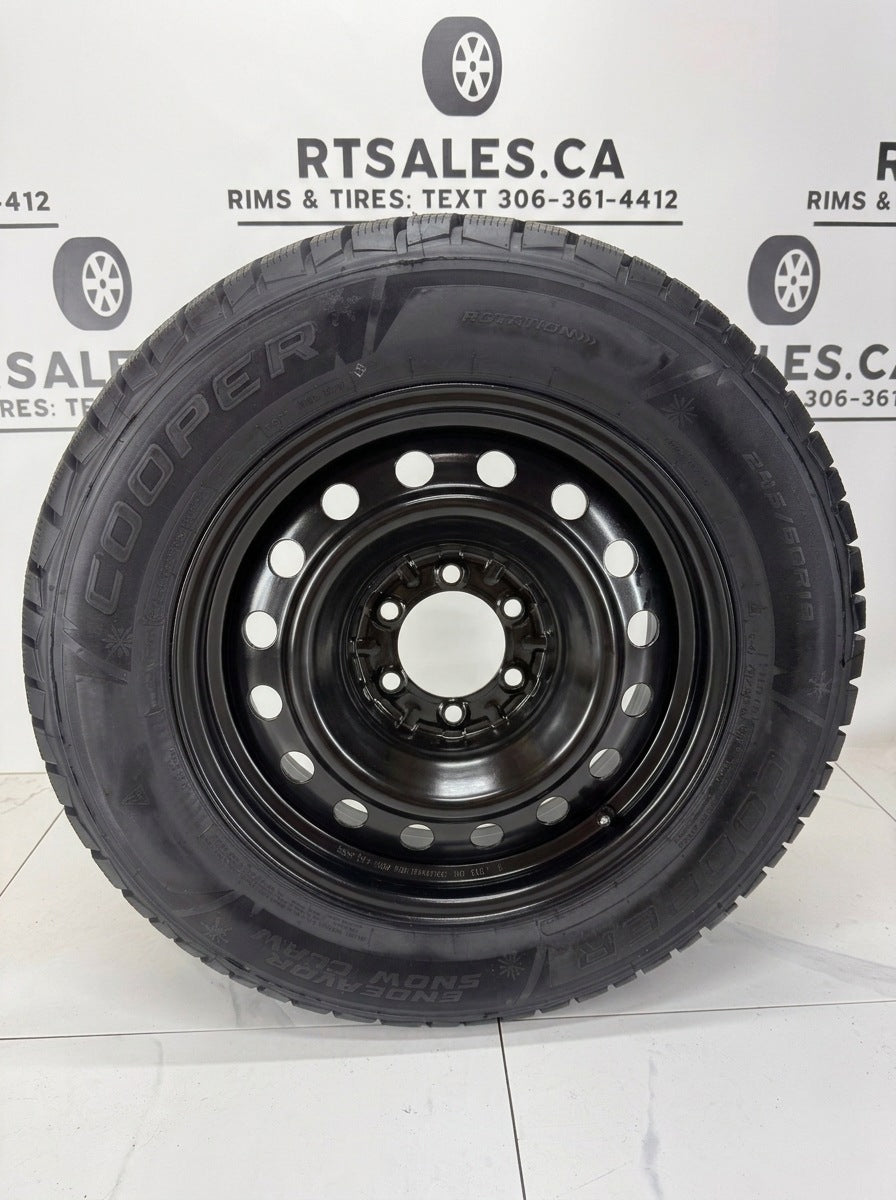 Cooper Endeavor Snow Claw Winter Tires on 18" or 19" Steel Rims 6x120