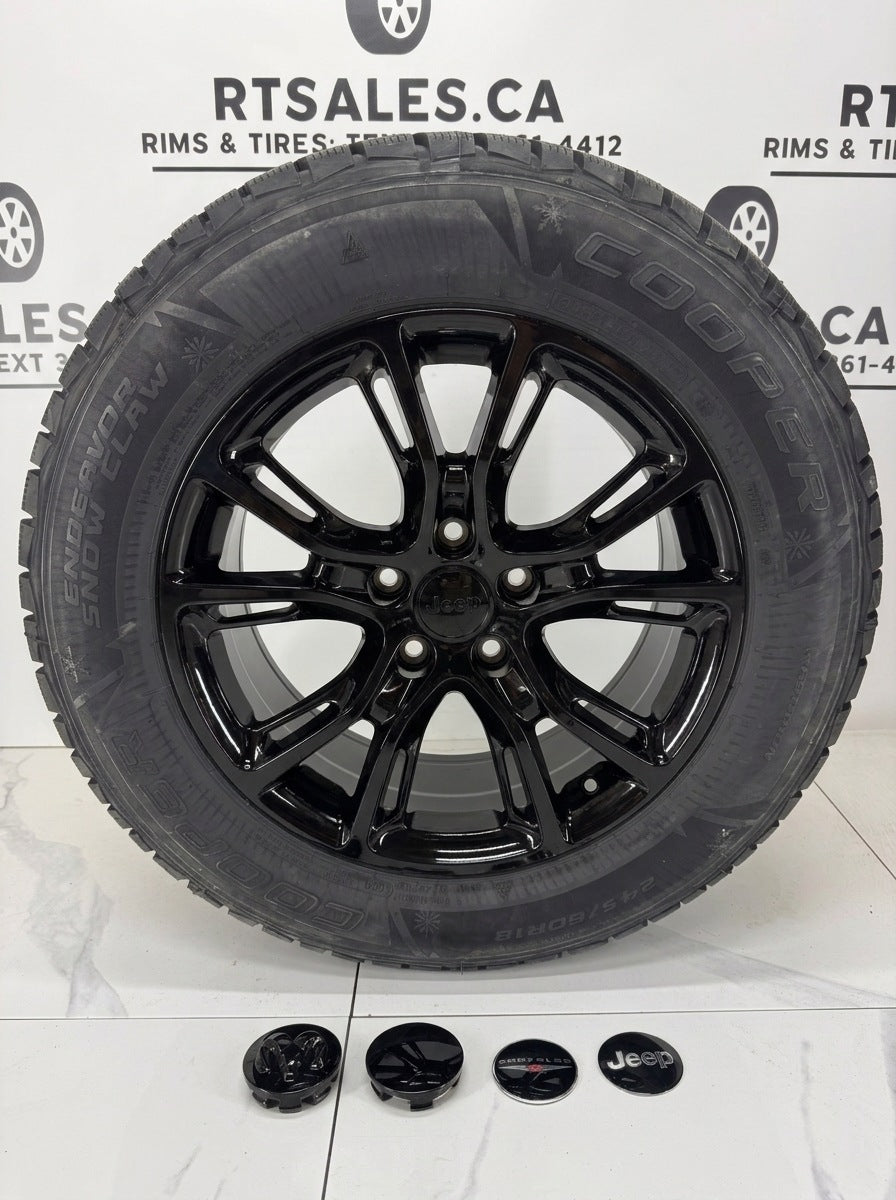 Cooper Endeavor Snow Claw Winter Tires on 18" or 20" SRT Rims 5x127