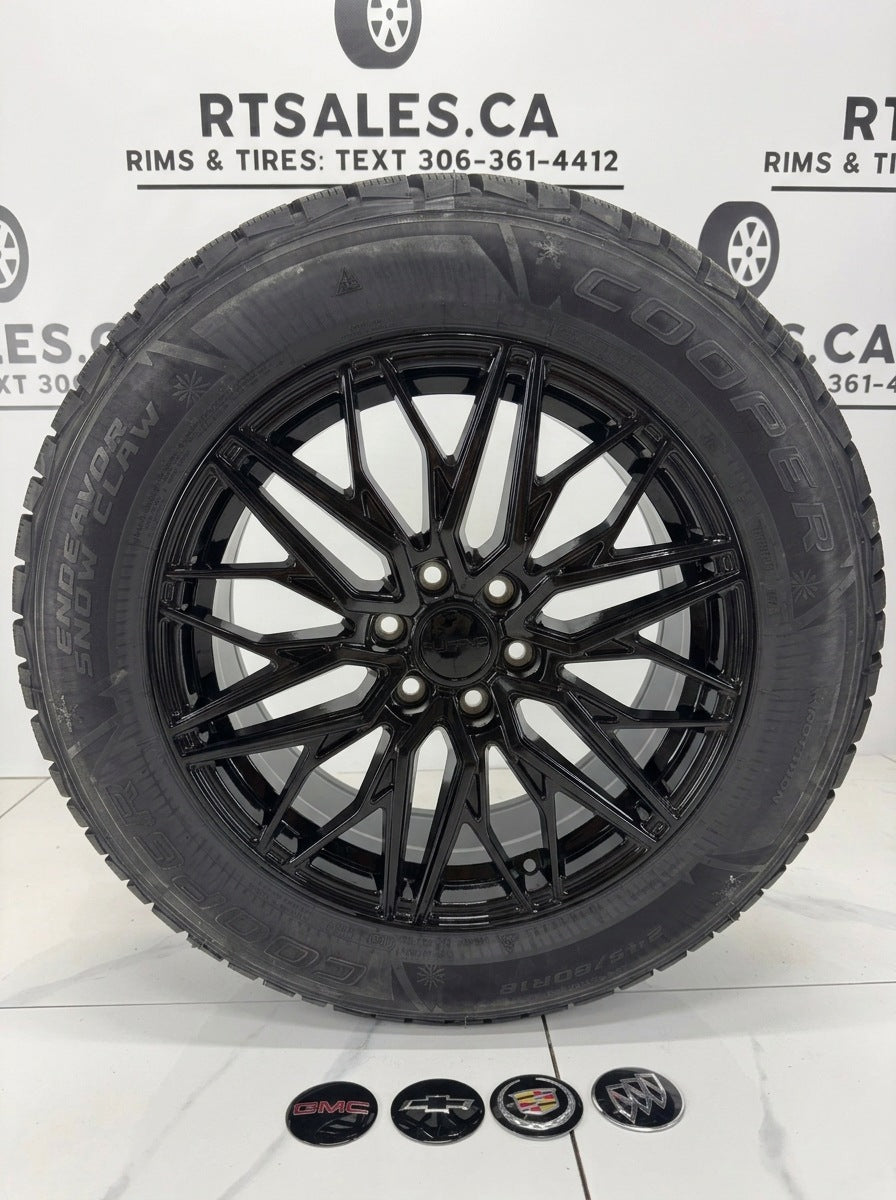 Cooper Winter tires on 18" Rims 6x120