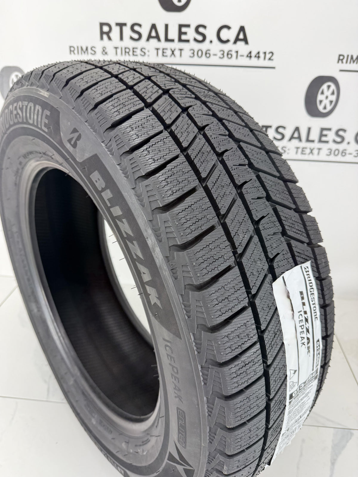 Bridgestone Blizzak Icepeak Winter Tires on 17" Replica Rims 5x114.3 Honda, Acura - R&T Sales