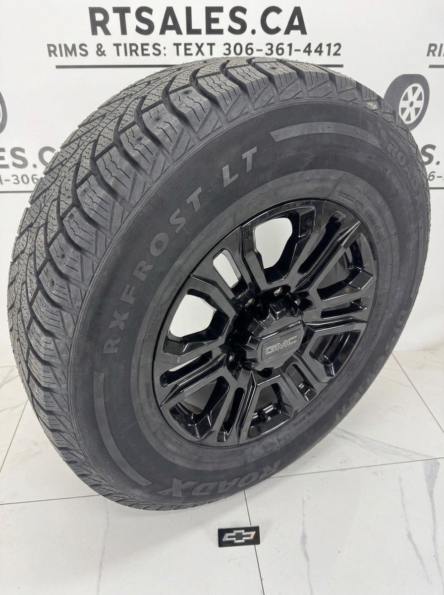 35x12.5 Winter Tires on 18" or 20" Denali Replica Rims 8x180 - R&T Sales