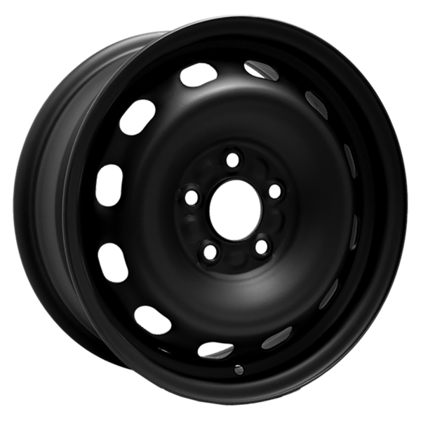 15" & 16" Black Steel Rims 5x108 – Fusion, Focus & Taurus — 15x6 +42mm (63.4mm)