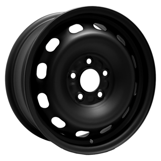 15" & 16" Black Steel Rims 5x108 – Fusion, Focus & Taurus — 15x6 +42mm (63.4mm)