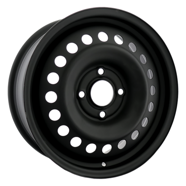 15" & 16" Black Steel Rims 4x114.3 – Accord, Elantra & Altima — 16x6.5 +45mm (66.1mm)