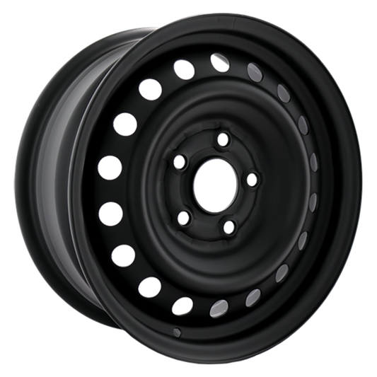 15" & 16" Black Steel Rims 5x114.3 – Civic, Pilot & Odyssey — 15x6 +42mm (64.1mm)