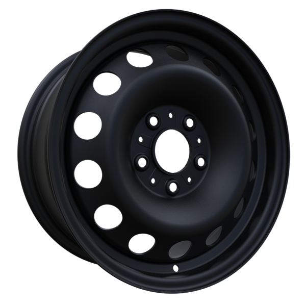 16x7 Black Steel Rims 5x120 – Malibu, 328i xDrive & Discovery