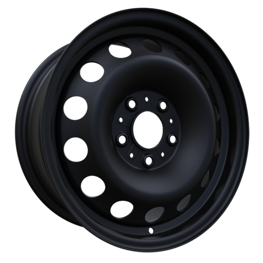 15" & 16" Black Steel Rims 5x100 – Caravan, Corolla & Jetta — 15x6 +36mm (57.1mm)