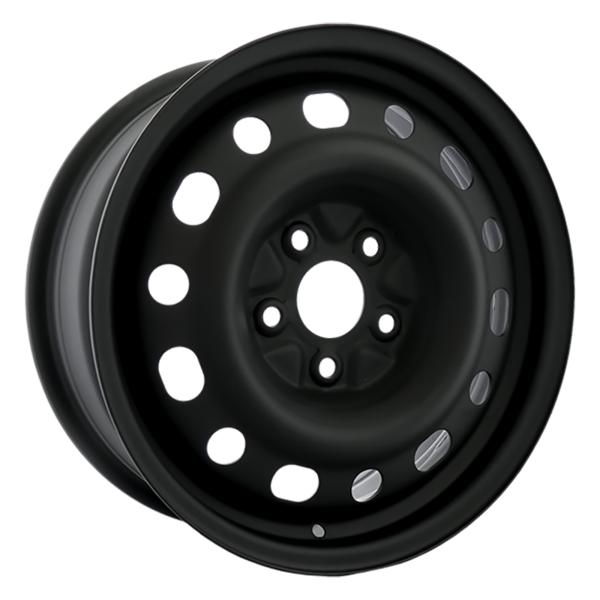 15" & 16" Black Steel Rims 5x114.3 – Civic, Pilot & Odyssey — 16x6.5 +42mm (64.1mm)