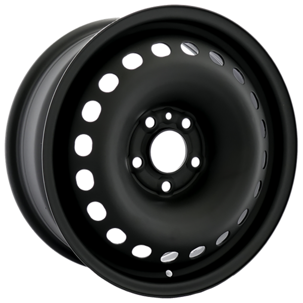 16x6.5 Black Steel Rims 5x110 – Compass, Malibu & Cobalt