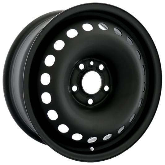 16x6.5 Black Steel Rims 5x110 – Compass, Malibu & Cobalt
