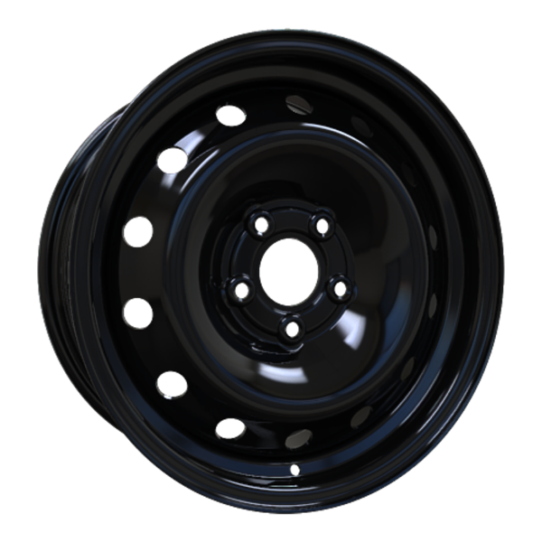 16x7 Black Steel Rims 5x112 – Cooper, Clubman & B200
