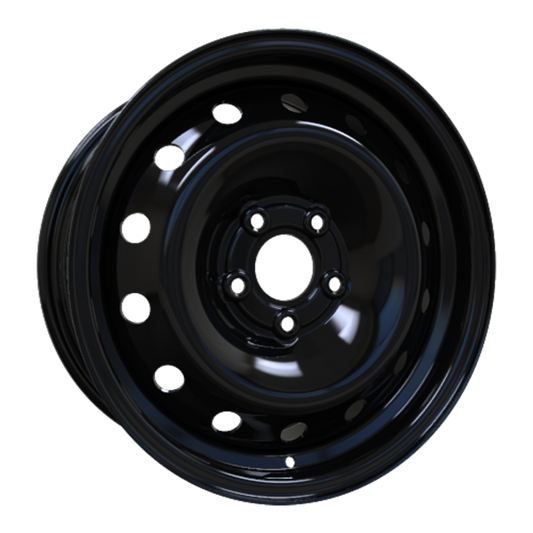 16x7 Black Steel Rims 5x112 – Cooper, Clubman & B200