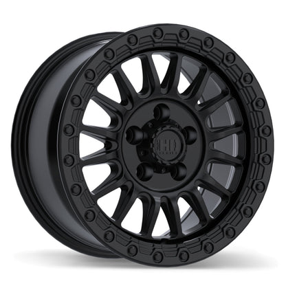 5x127, 6x135, 6x139 Fast Surge Satin Black Rims 17", 18" — 5-lug