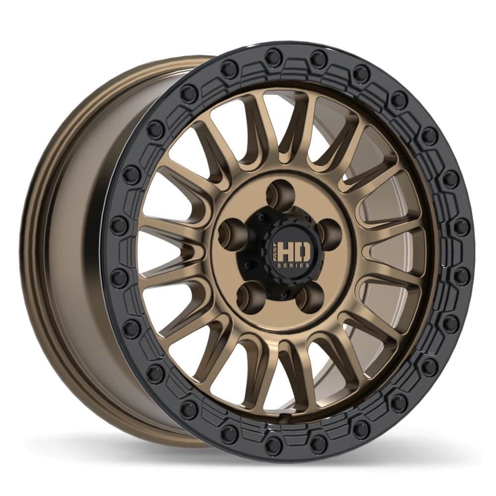 5x127, 6x135, 6x139 Fast Surge Satin Bronze Rims 17", 18" — 5-lug