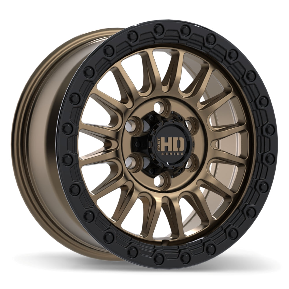 5x127, 6x135, 6x139 Fast Surge Satin Bronze Rims 17", 18" — 6-lug