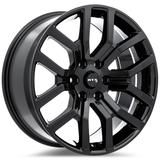 RTX FD01 Gloss Black wheel