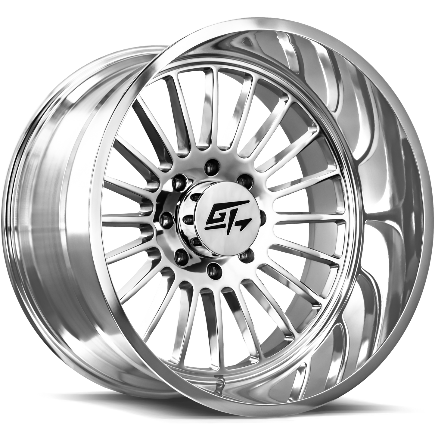 GT Off-Road Strike Polished 20x10 rim