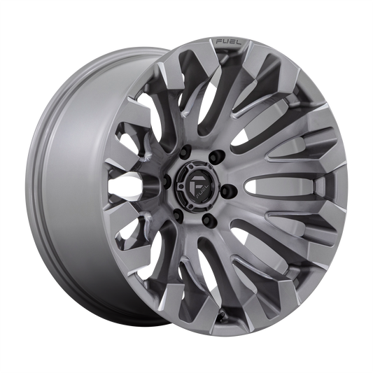20x10 Fuel Quake Rims 6x135 — Platinum