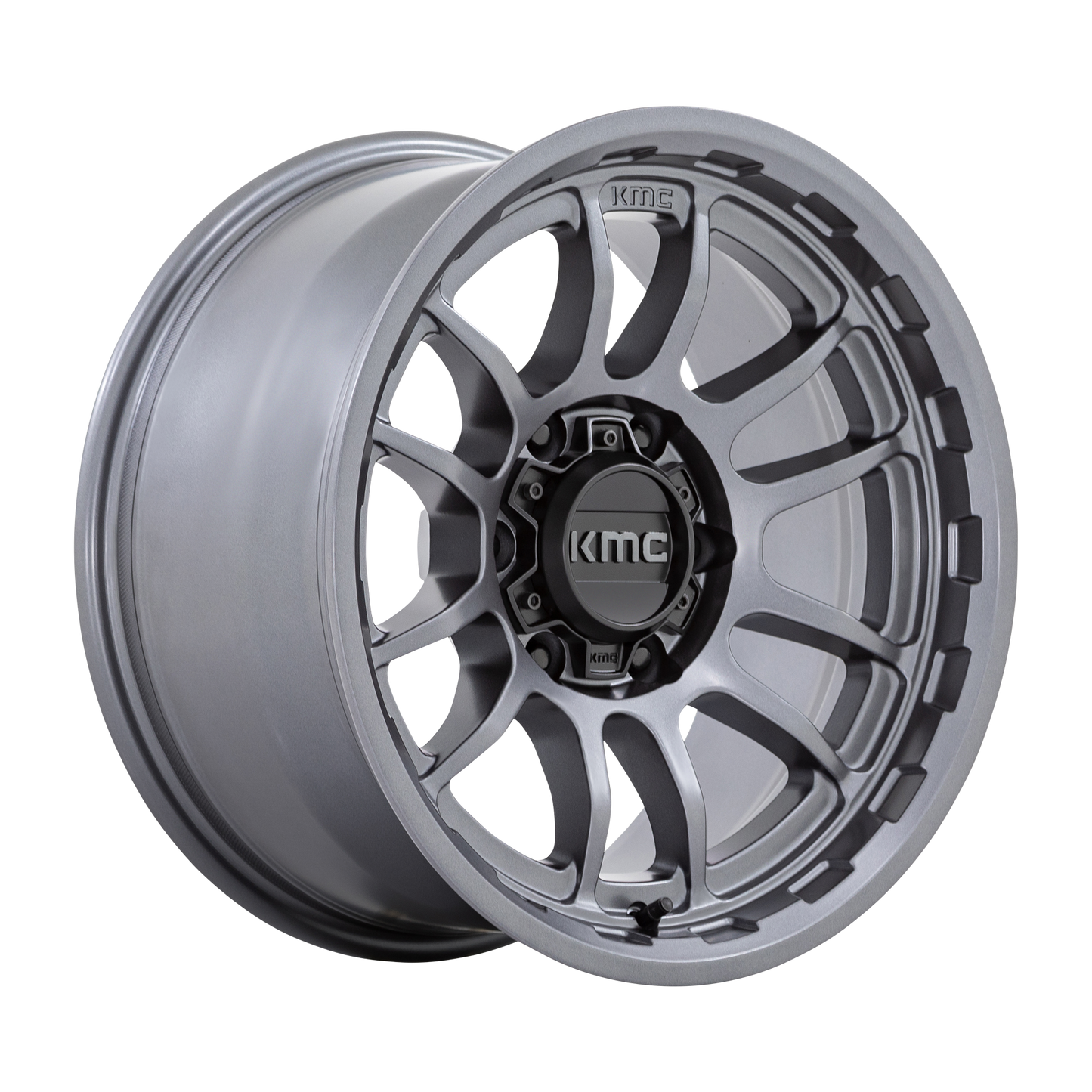 20x9 KMC Wrath Rims 5x127 — Matte Anthracite