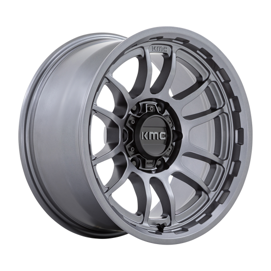 20x9 KMC Wrath Rims 5x127 — Matte Anthracite