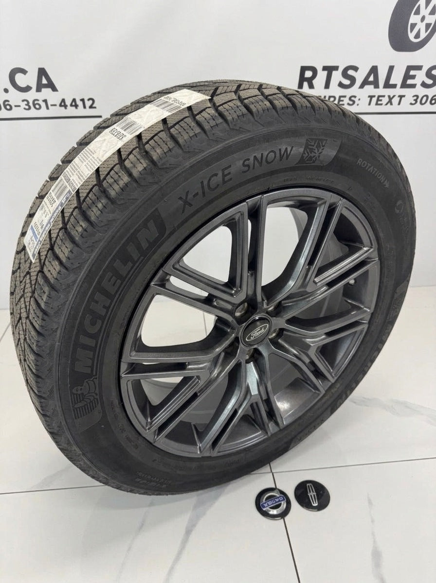 Michelin X-Ice Snow Winter Tires on 17" Replica R222 Rims 5x108 - R&T Sales