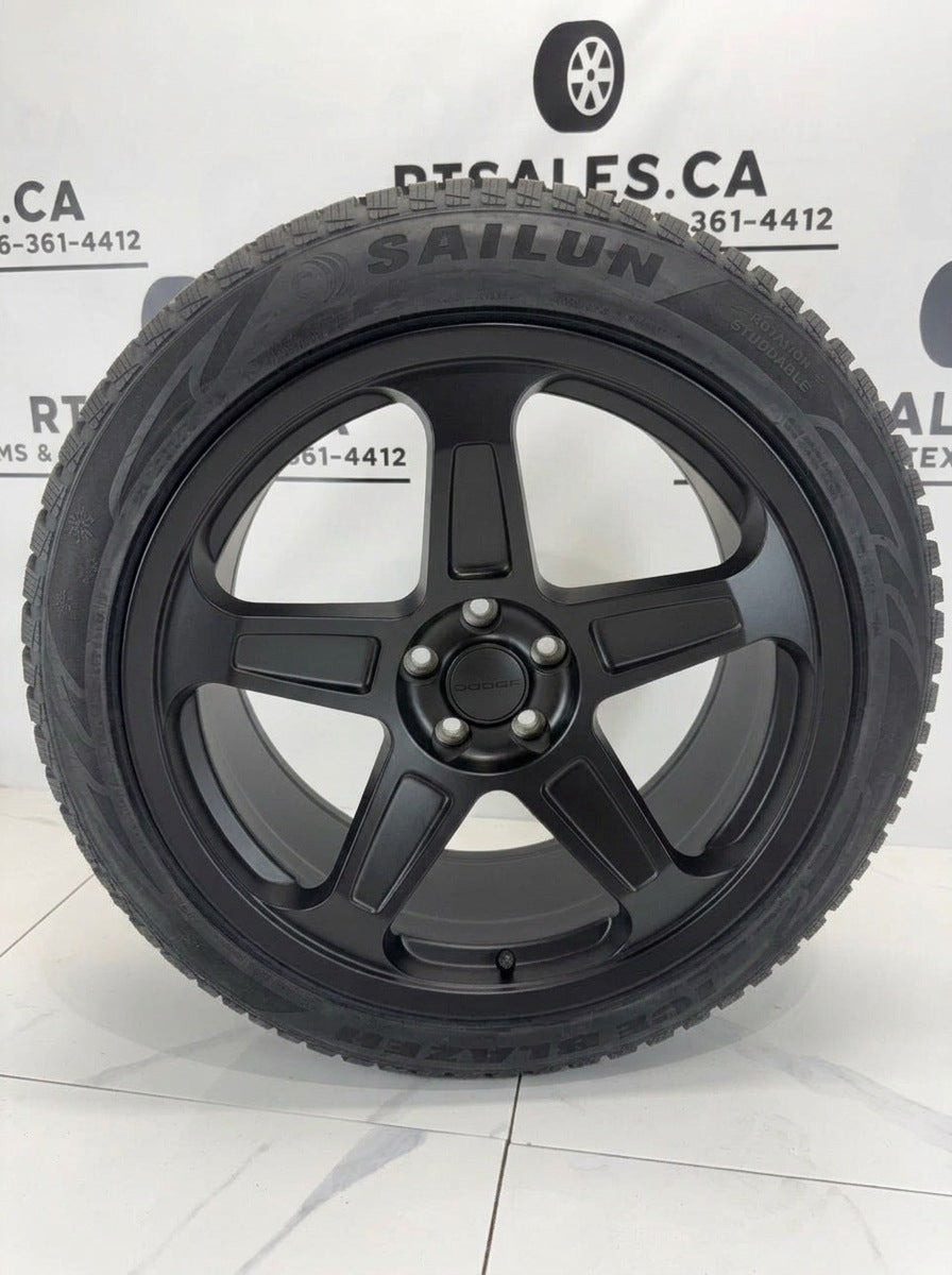 Sailun Ice Blazer WSTX Winter Tires on 20" Replica R227 Rims 5x115