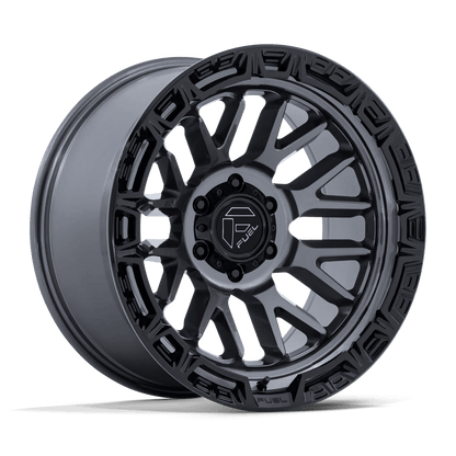 17x9 Fuel Rail Gloss Gunmetal Black Lip Rims 6x139.7 - photo 3