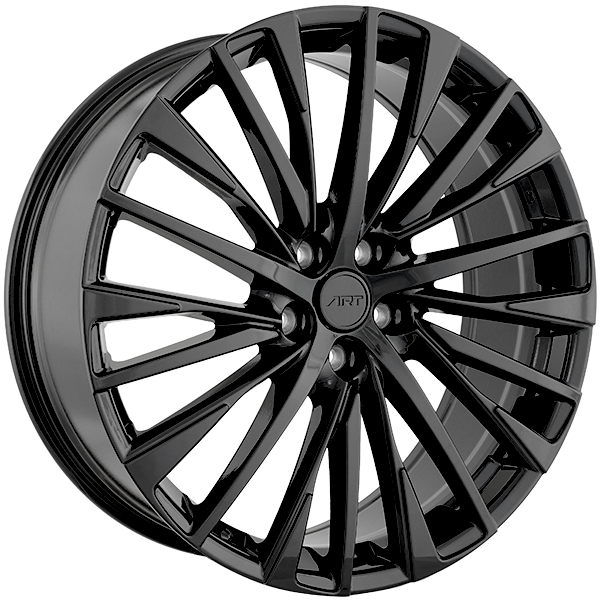 21x8 Replica 423 Gloss Black Rims 5x114.3 — Gloss Black