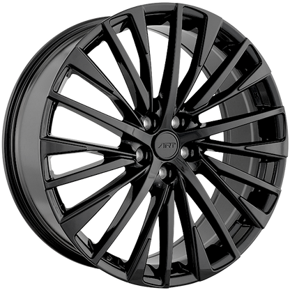 21x8 Replica 423 Gloss Black Rims 5x114.3 — Gloss Black
