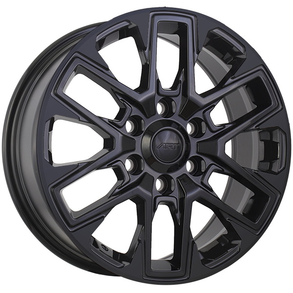 18x7.5 Replica R409 Gloss Black Rims 6x139 – Ford Bronco & Ranger — Gloss Black