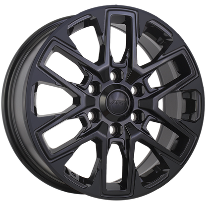 18x7.5 Replica R409 Gloss Black Rims 6x139 – Ford Bronco & Ranger — Gloss Black